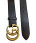 GUCCI (グッチ) ベルト　406831 ブラック：30000円