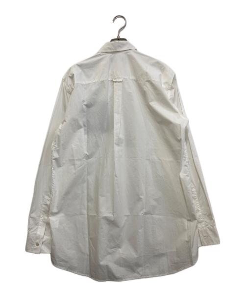 RAF SIMONS ARCHIVE REDUX（ラフシモンズ アーカイブ）RAF SIMONS ARCHIVE REDUX (ラフシモンズ アーカイブ) Joy Divisioin 刺繍シャツ ホワイト サイズ:48の古着・服飾アイテム