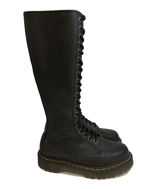 Dr.Martens（ドクターマーチン）Dr.Martens (ドクターマーチン) 1B60 BEX 20ホールブーツ ブラック サイズ:UK6の古着・服飾アイテム