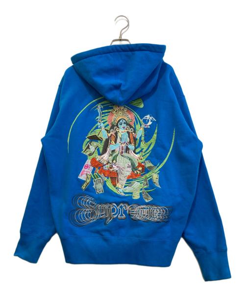 SUPREME（シュプリーム）SUPREME (シュプリーム) Lakshmi Zip Up Hooded Sweatshirt ブルー サイズ:Sの古着・服飾アイテム