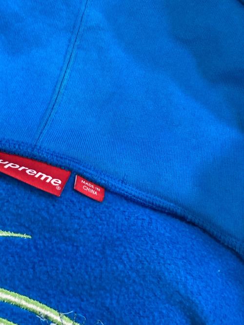 SUPREME（シュプリーム）SUPREME (シュプリーム) Lakshmi Zip Up Hooded Sweatshirt ブルー サイズ:Sの古着・服飾アイテム