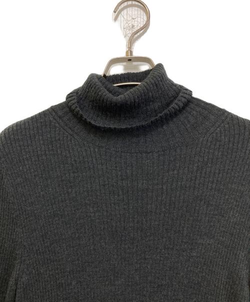FOXEY（フォクシー）FOXEY (フォクシー) 異素材ニットワンピース　34839-A0FY13U-2 グレー サイズ:38の古着・服飾アイテム