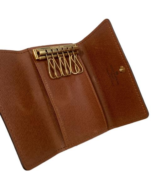 LOUIS VUITTON（ルイ ヴィトン）LOUIS VUITTON (ルイ ヴィトン) ミュルティクレ6 キーケース　M62630 ブラウンの古着・服飾アイテム