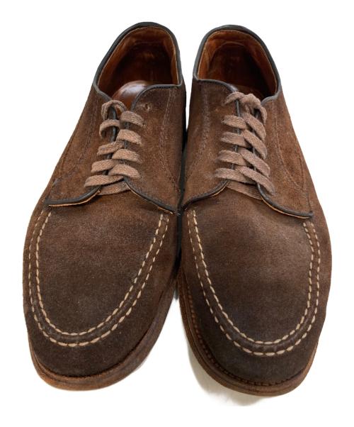 Alden（オールデン）Alden (オールデン) モックトゥシューズ　0M06 ブラウン サイズ:81/2の古着・服飾アイテム