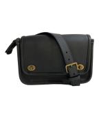 COACHコーチ）の古着「ボディーバッグ」｜ブラック