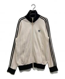 adidas（アディダス）の古着「ベッケンバウアー ワッフルトラックジャケット　HR3307」｜アイボリー