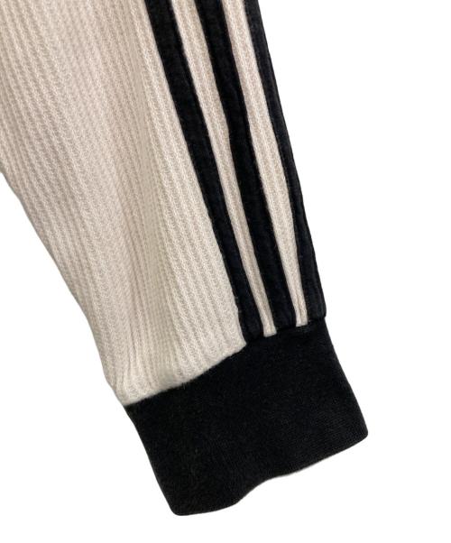 adidas（アディダス）adidas (アディダス) ベッケンバウアー ワッフルトラックジャケット　HR3307 アイボリー サイズ:Mの古着・服飾アイテム