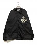 CDG×stussyシーディージー×ステューシー）の古着「コーチジャケット　SHJ001」｜ブラック