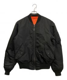 AVIREX（アヴィレックス）の古着「MA-1ジャケット　783-5952036」｜ブラック