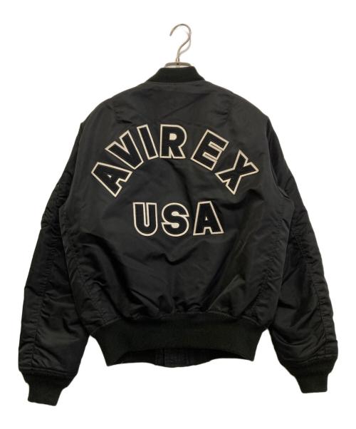 AVIREX（アヴィレックス）AVIREX (アヴィレックス) MA-1ジャケット　783-5952036 ブラック サイズ:MEDIUMの古着・服飾アイテム