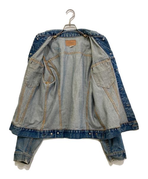 LEVI'S（リーバイス）LEVI'S (リーバイス) デニムジャケット ブルー サイズ:不明(実寸をご参考下さい)の古着・服飾アイテム