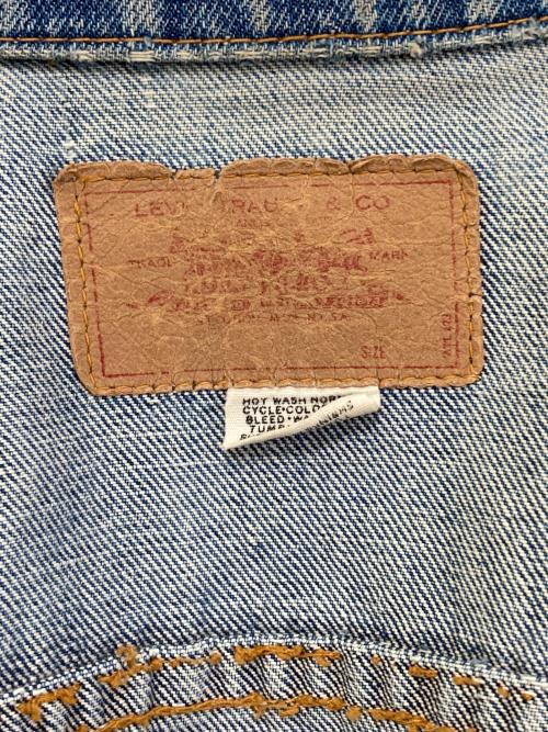 LEVI'S（リーバイス）LEVI'S (リーバイス) デニムジャケット ブルー サイズ:不明(実寸をご参考下さい)の古着・服飾アイテム