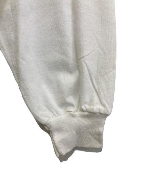 Hanes（ヘインズ）Hanes (ヘインズ) DISCOVERY OF AMERICA プリントカットソー ホワイト サイズ:LARGEの古着・服飾アイテム