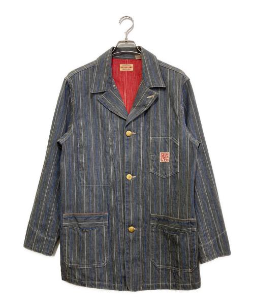 SUGAR CANE（シュガーケーン）SUGAR CANE (シュガーケーン) カバーオール SC10591 グレー サイズ:40の古着・服飾アイテム
