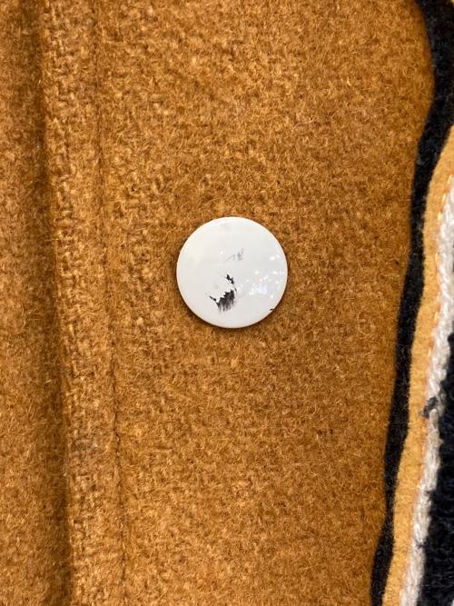 Champion（チャンピオン）Champion (チャンピオン) フルデコスタジアムジャケット　C3-U620 ブラウン サイズ:Mの古着・服飾アイテム