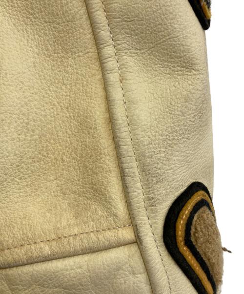 Champion（チャンピオン）Champion (チャンピオン) フルデコスタジアムジャケット　C3-U620 ブラウン サイズ:Mの古着・服飾アイテム