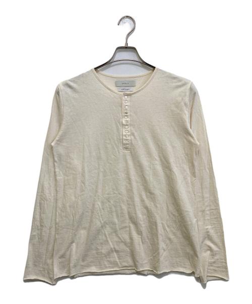 ARGUE（アーギュ）ARGUE (アーギュ) ヘンリーネックカットソー　AR26SS-AP006 アイボリー サイズ:1の古着・服飾アイテム