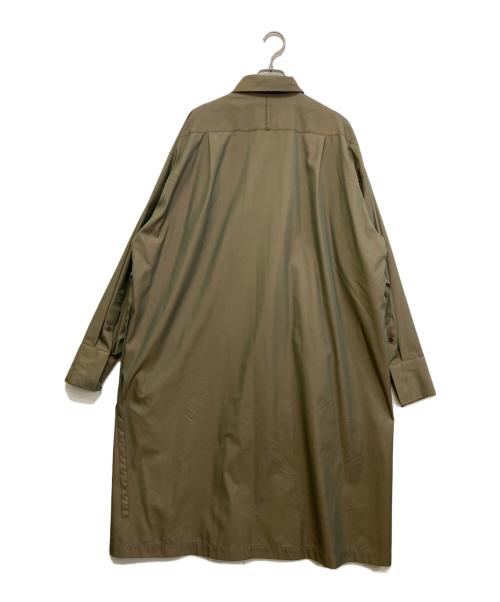 SUBLATIONS（サブレーションズ）SUBLATIONS (サブレーションズ) IRIDESCENT LONG SHIRT　S021301 カーキ サイズ:Fの古着・服飾アイテム