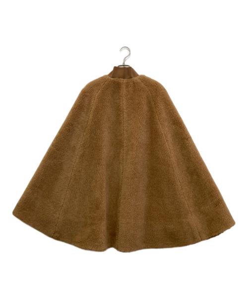 LE PHIL（ル フィル）LE PHIL (ル フィル) ボアケープ　534-3250102 ブラウン サイズ:Fの古着・服飾アイテム