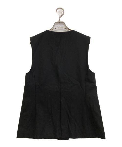 M-PREMIER（エムプルミエ）M-PREMIER (エムプルミエ) ベスト　A142-001 ブラック サイズ:38の古着・服飾アイテム