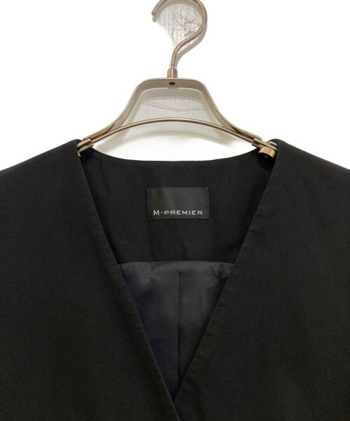 M-PREMIER（エムプルミエ）M-PREMIER (エムプルミエ) ベスト　A142-001 ブラック サイズ:38の古着・服飾アイテム