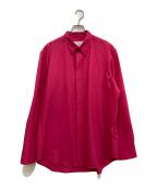 OVERCOATオーバーコート）の古着「DROPPED SHOULDER TOP WITH SHIRT　F23T01-NKWS」｜ピンク