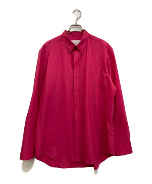OVERCOAT（オーバーコート）OVERCOAT (オーバーコート) DROPPED SHOULDER TOP WITH SHIRT　F23T01-NKWS ピンク サイズ:1の古着・服飾アイテム