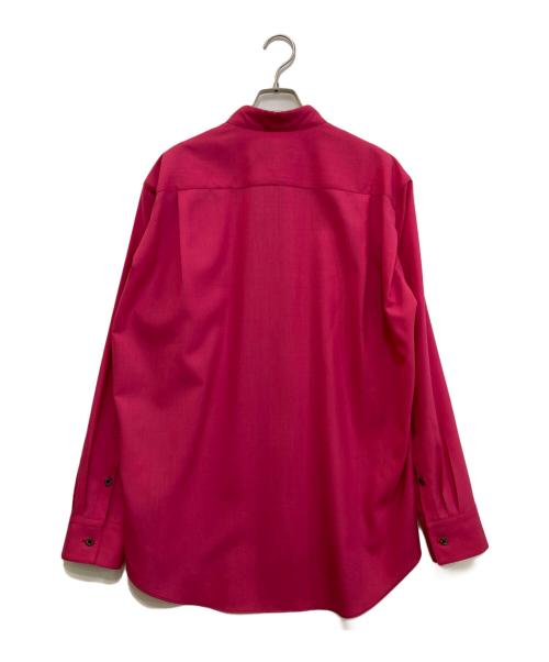 OVERCOAT（オーバーコート）OVERCOAT (オーバーコート) DROPPED SHOULDER TOP WITH SHIRT　F23T01-NKWS ピンク サイズ:1の古着・服飾アイテム