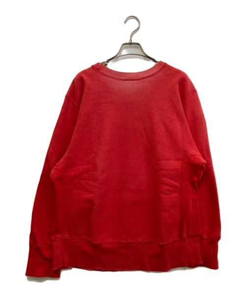 Champion REVERSE WEAVE（チャンピオン リバース ウィーブ）Champion REVERSE WEAVE (チャンピオン リバース ウィーブ) リバースウィーブスウェット レッド サイズ:MEDIUMの古着・服飾アイテム