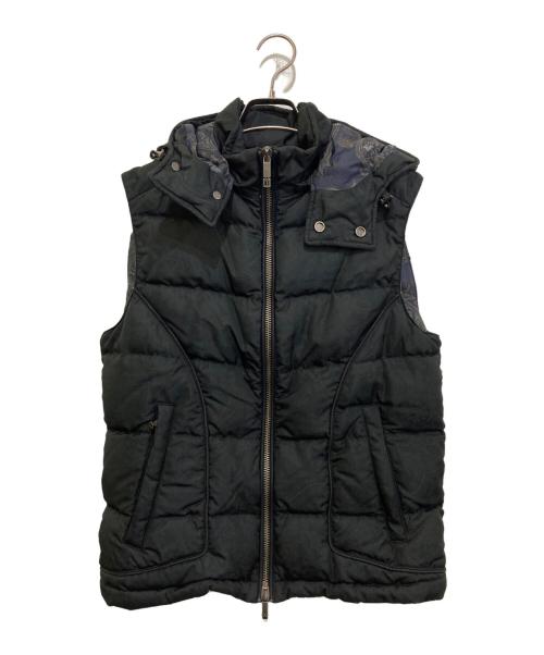 ETRO（エトロ）ETRO (エトロ) ペイズリー柄 ダウンベスト　152-1S138-5531 ネイビー サイズ:36の古着・服飾アイテム