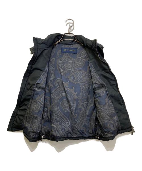 ETRO（エトロ）ETRO (エトロ) ペイズリー柄 ダウンベスト　152-1S138-5531 ネイビー サイズ:36の古着・服飾アイテム