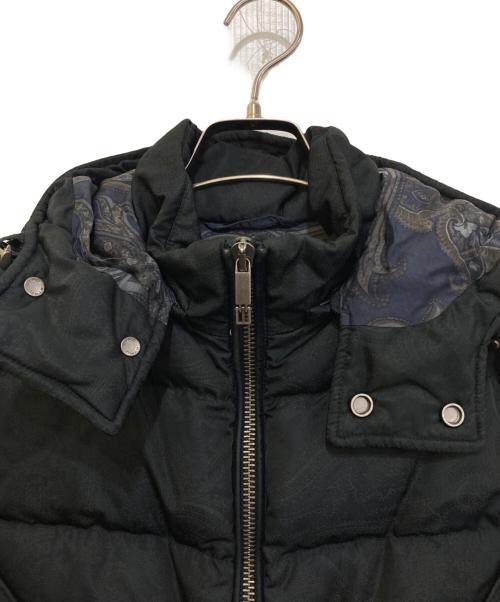 ETRO（エトロ）ETRO (エトロ) ペイズリー柄 ダウンベスト　152-1S138-5531 ネイビー サイズ:36の古着・服飾アイテム