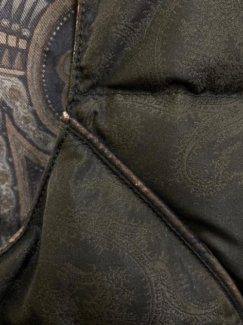 ETRO（エトロ）ETRO (エトロ) ペイズリー柄 ダウンベスト　152-1S138-5531 ネイビー サイズ:36の古着・服飾アイテム