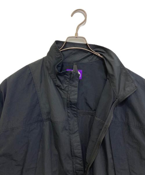THE NORTHFACE PURPLELABEL（ザ・ノースフェイス パープルレーベル）THE NORTHFACE PURPLELABEL (ザ・ノースフェイス パープルレーベル) Brushed Weather Mountain Wind Jacket ブラック サイズ:XLの古着・服飾アイテム