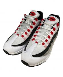 NIKE（ナイキ）の古着「AIR MAX 95 BIG BUBBLE PREMIUM WHITE/COMET RED-NEUTRAL GREY-MEDIUM GREY　IB7862-100」｜レッド