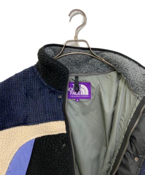 THE NORTHFACE PURPLELABEL（ザ・ノースフェイス パープルレーベル）THE NORTHFACE PURPLELABEL (ザ・ノースフェイス パープルレーベル) RP Field Patchwork Fleece Jacket マルチカラー サイズ:Mの古着・服飾アイテム