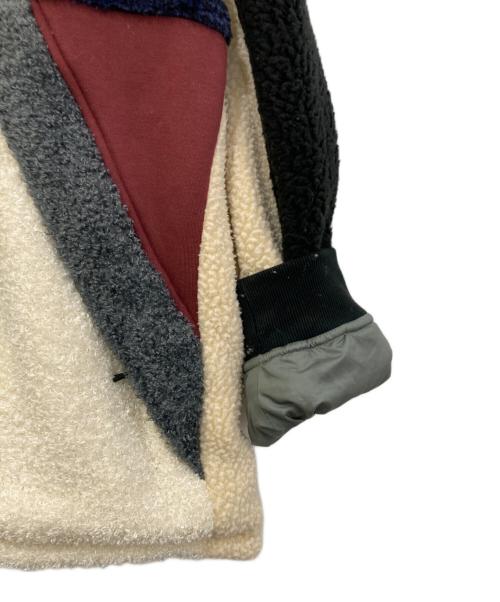 THE NORTHFACE PURPLELABEL（ザ・ノースフェイス パープルレーベル）THE NORTHFACE PURPLELABEL (ザ・ノースフェイス パープルレーベル) RP Field Patchwork Fleece Jacket マルチカラー サイズ:Mの古着・服飾アイテム