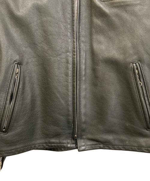 Schott（ショット）Schott (ショット) ボアライナー付シングルライダースジャケット ブラック サイズ:42の古着・服飾アイテム