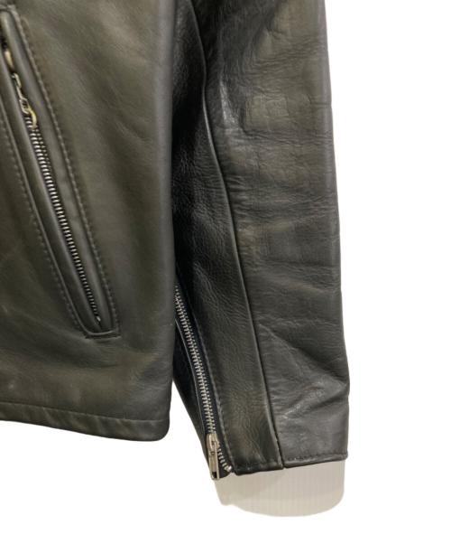 Schott（ショット）Schott (ショット) ボアライナー付シングルライダースジャケット ブラック サイズ:42の古着・服飾アイテム