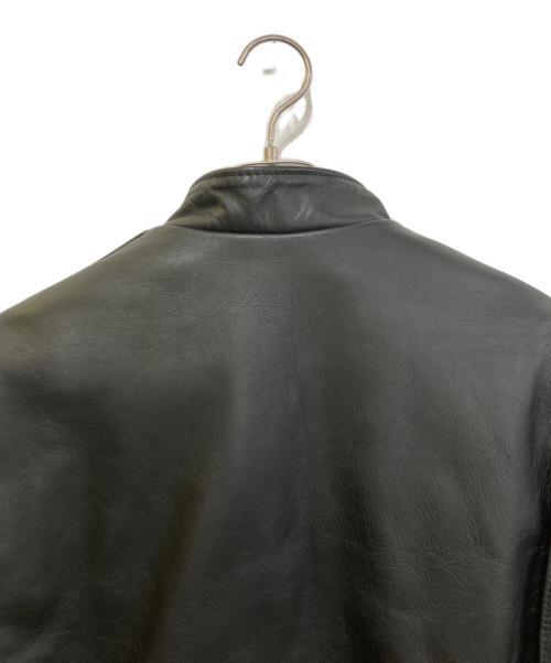 Schott（ショット）Schott (ショット) ボアライナー付シングルライダースジャケット ブラック サイズ:42の古着・服飾アイテム