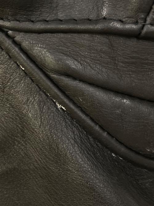 Schott（ショット）Schott (ショット) ボアライナー付シングルライダースジャケット ブラック サイズ:42の古着・服飾アイテム