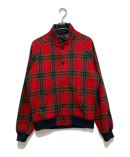 Golden Bear（ゴールデンベア）Golden Bear (ゴールデンベア) チェックジャケット レッド サイズ:Sの古着・服飾アイテム