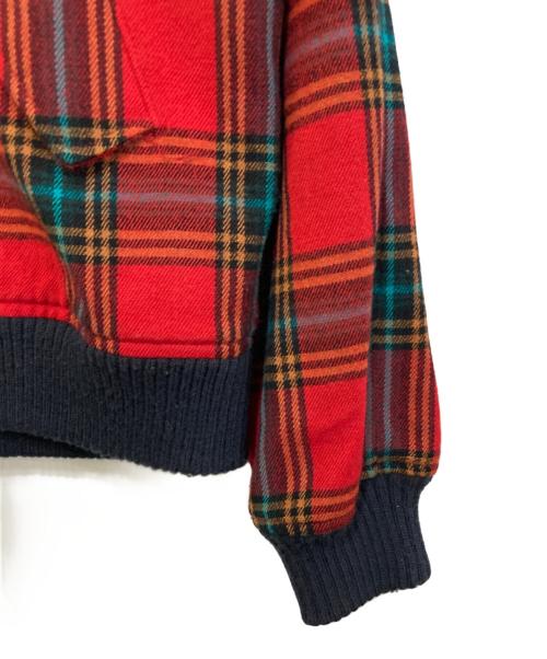 Golden Bear（ゴールデンベア）Golden Bear (ゴールデンベア) チェックジャケット レッド サイズ:Sの古着・服飾アイテム