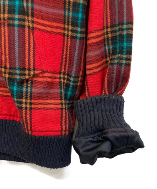 Golden Bear（ゴールデンベア）Golden Bear (ゴールデンベア) チェックジャケット レッド サイズ:Sの古着・服飾アイテム