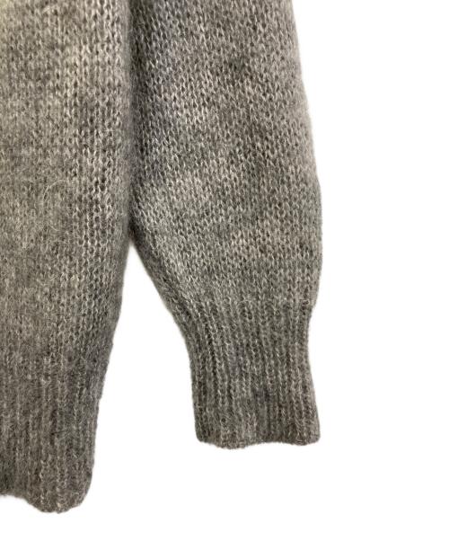 GALERIE VIE（ギャルリーヴィー）GALERIE VIE (ギャルリーヴィー) キッドモヘヤ Vネックカーディガン グレー サイズ:Fの古着・服飾アイテム