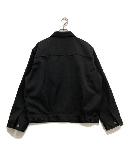 MUJI LABO（ムジラボ）MUJI LABO (ムジラボ) 再生ポリエステルデニムジャケット ブラック サイズ:Lの古着・服飾アイテム