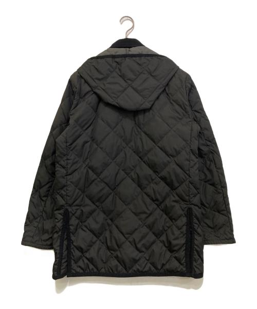 TAION（タイオン）TAION (タイオン) フード付きキルティングダウンコート ブラック サイズ:Mの古着・服飾アイテム