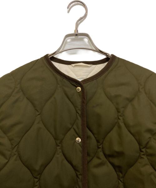 MACKINTOSH PHILOSOPHY（マッキントッシュ フィロソフィー）MACKINTOSH PHILOSOPHY (マッキントッシュ フィロソフィー) キルティングロングコート H5A54-642-78 カーキ サイズ:36の古着・服飾アイテム