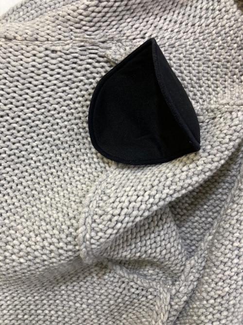FOXEY（フォクシー）FOXEY (フォクシー) コットンナイロンフードカーディガン　29550-KSCF0101MY グレー サイズ:Mの古着・服飾アイテム