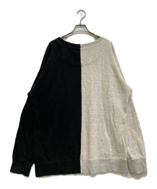 Vivienne Westwood RED LABEL（ヴィヴィアンウエストウッドレッドレーベル）Vivienne Westwood RED LABEL (ヴィヴィアンウエストウッドレッドレーベル) ロゴ刺繍スウェット　16-12-392012 グレー×ブラック サイズ:Sの古着・服飾アイテム